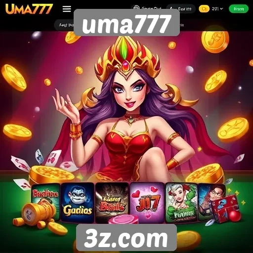 experiência de jogo no site uma777