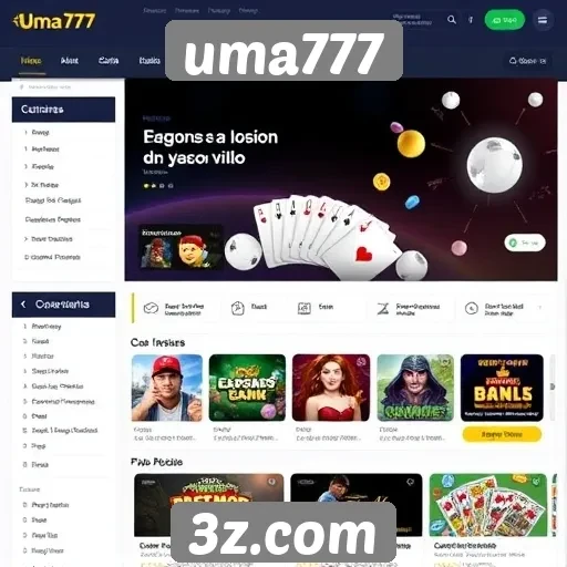 Acessibilidade do site Uma777 para jogadores iniciantes